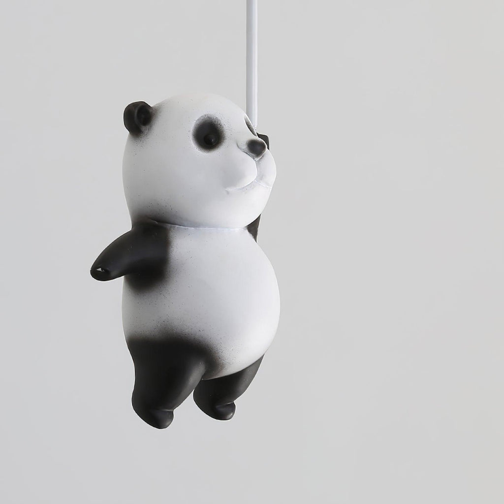 Aursilos Lampe de Plafond en Verre Panda Élégante - Neutralighting
