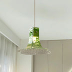 Panya Lampe Pendante en Verre Soufflé à la Main Pétale Organique - Neutralighting
