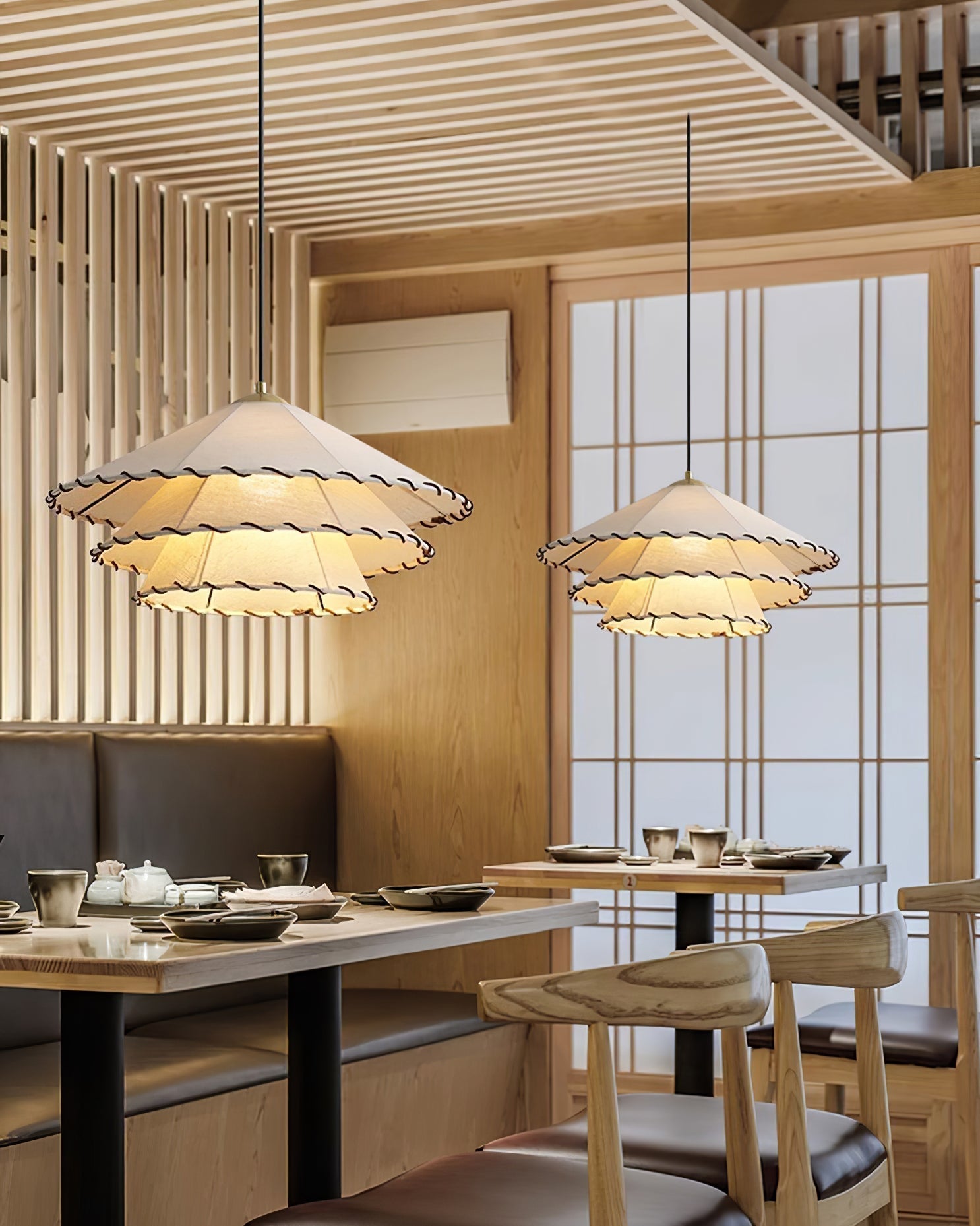 Vionel Suspension Moderne en Tissu à Fiche - Neutralighting