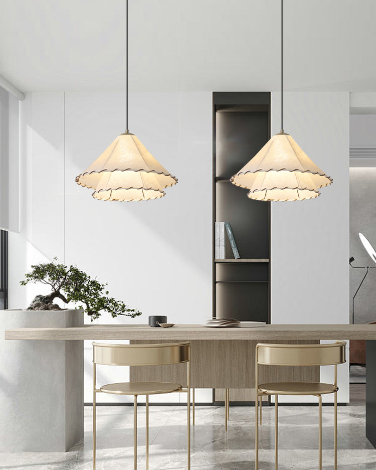 Vionel Suspension Moderne en Tissu à Fiche - Neutralighting