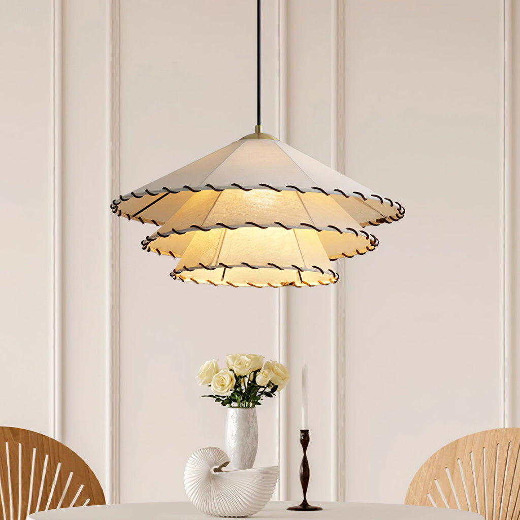 Vionel Suspension Moderne en Tissu à Fiche - Neutralighting