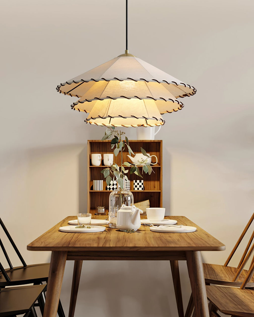 Vionel Suspension Moderne en Tissu à Fiche - Neutralighting