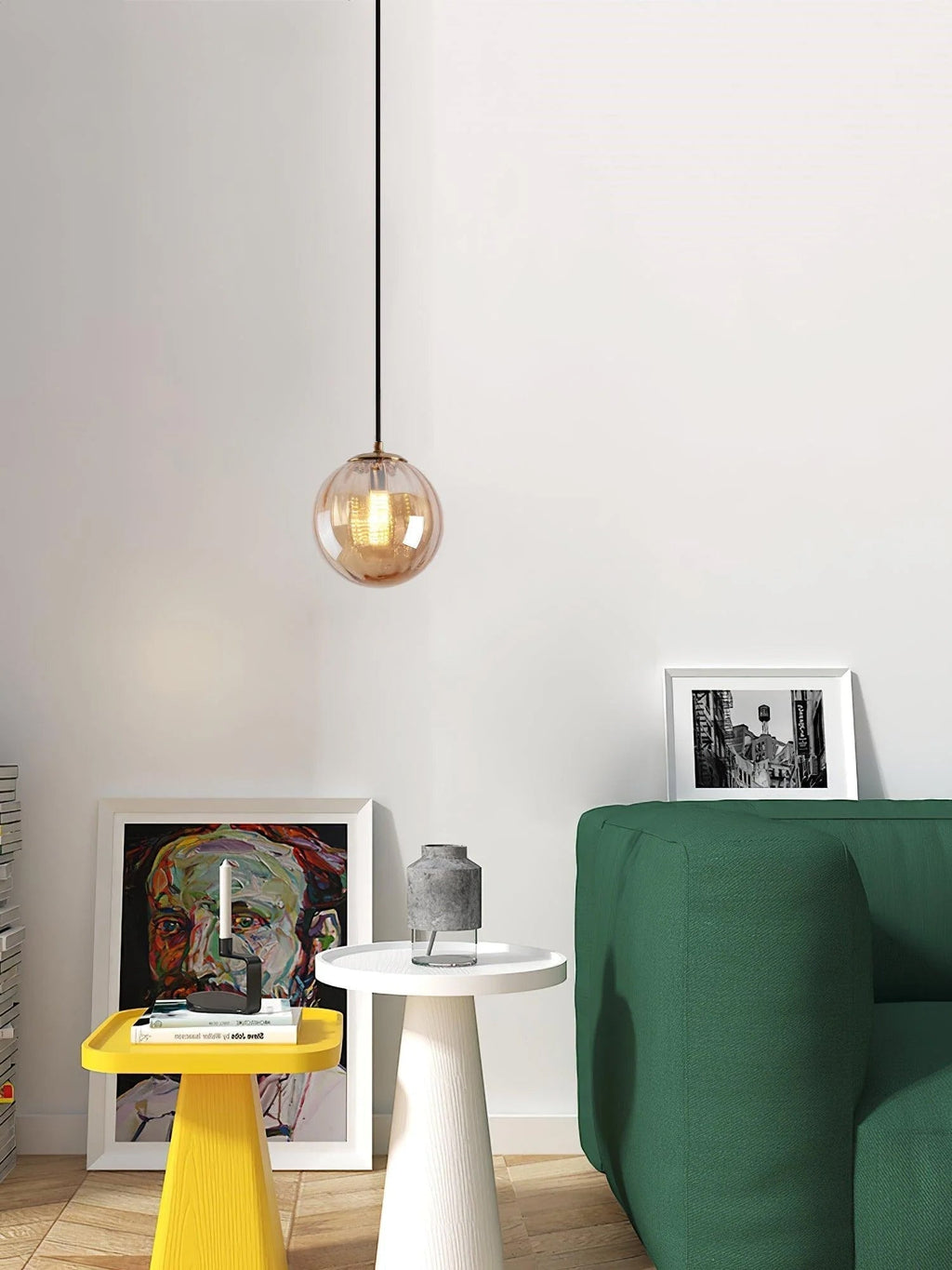 Halore Suspension Vintage en Verre - Neutralighting
