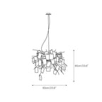 Ortheen Lustre Métal Papier Créativité Individuelle - Neutralighting