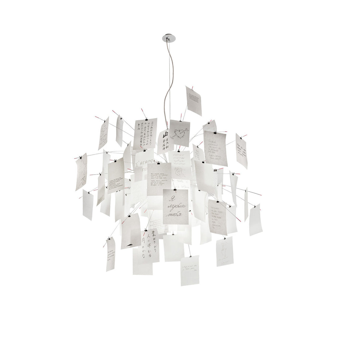 Ortheen Lustre Métal Papier Créativité Individuelle - Neutralighting