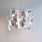 Lustra Chandelier en Papier Personnalisable Créatif - Neutralighting