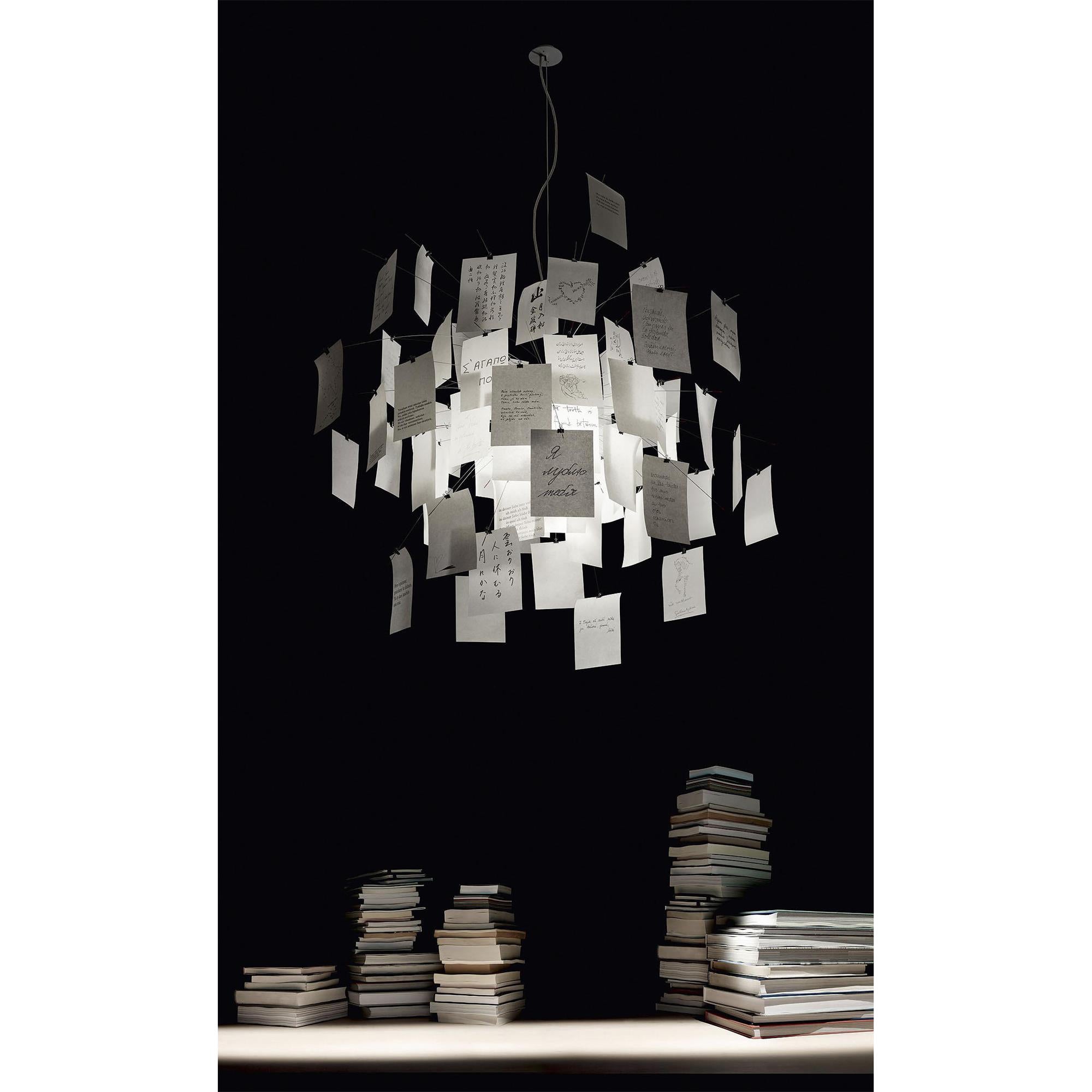 Lustra Chandelier en Papier Personnalisable Créatif - Neutralighting
