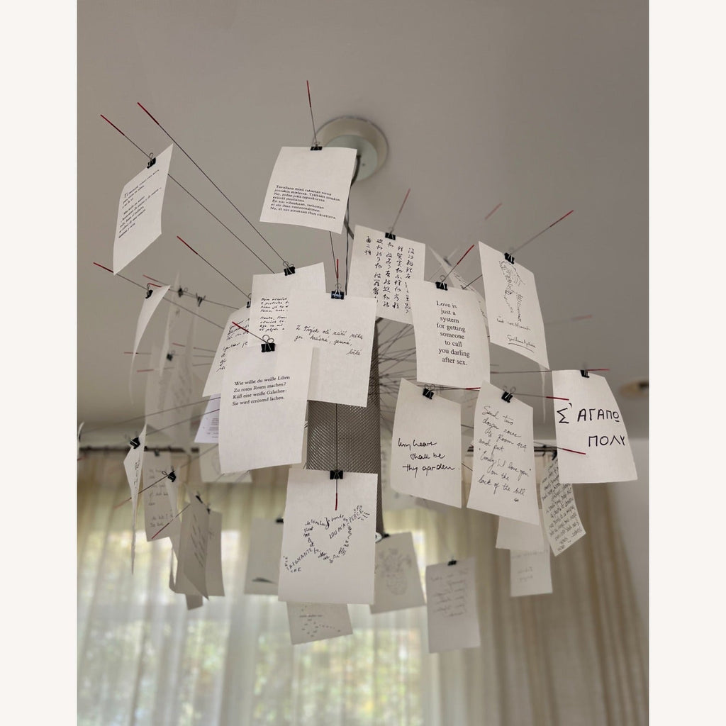 Lustra Chandelier en Papier Personnalisable Créatif - Neutralighting
