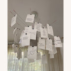 Lustra Chandelier en Papier Personnalisable Créatif - Neutralighting
