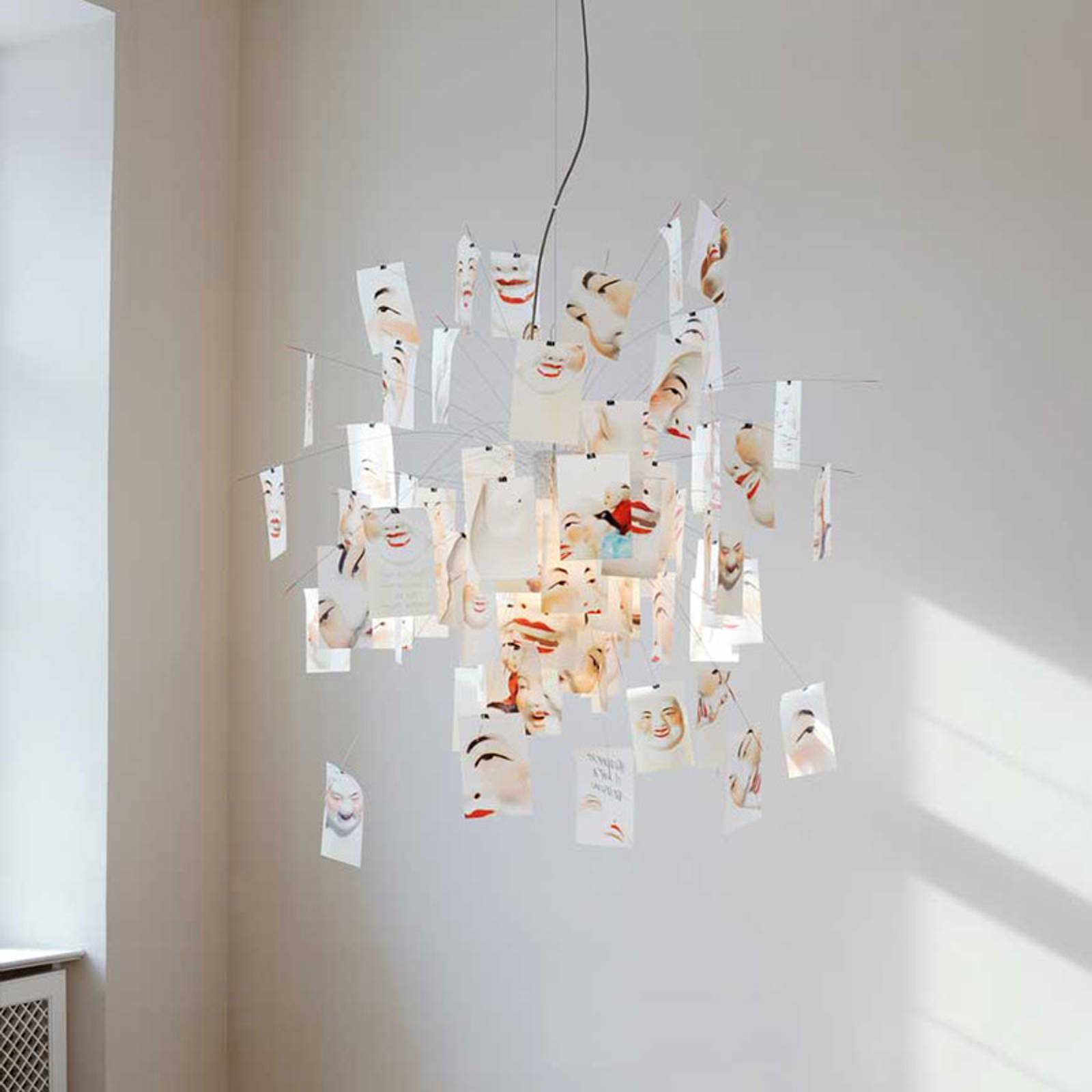 Lustra Chandelier en Papier Personnalisable Créatif - Neutralighting