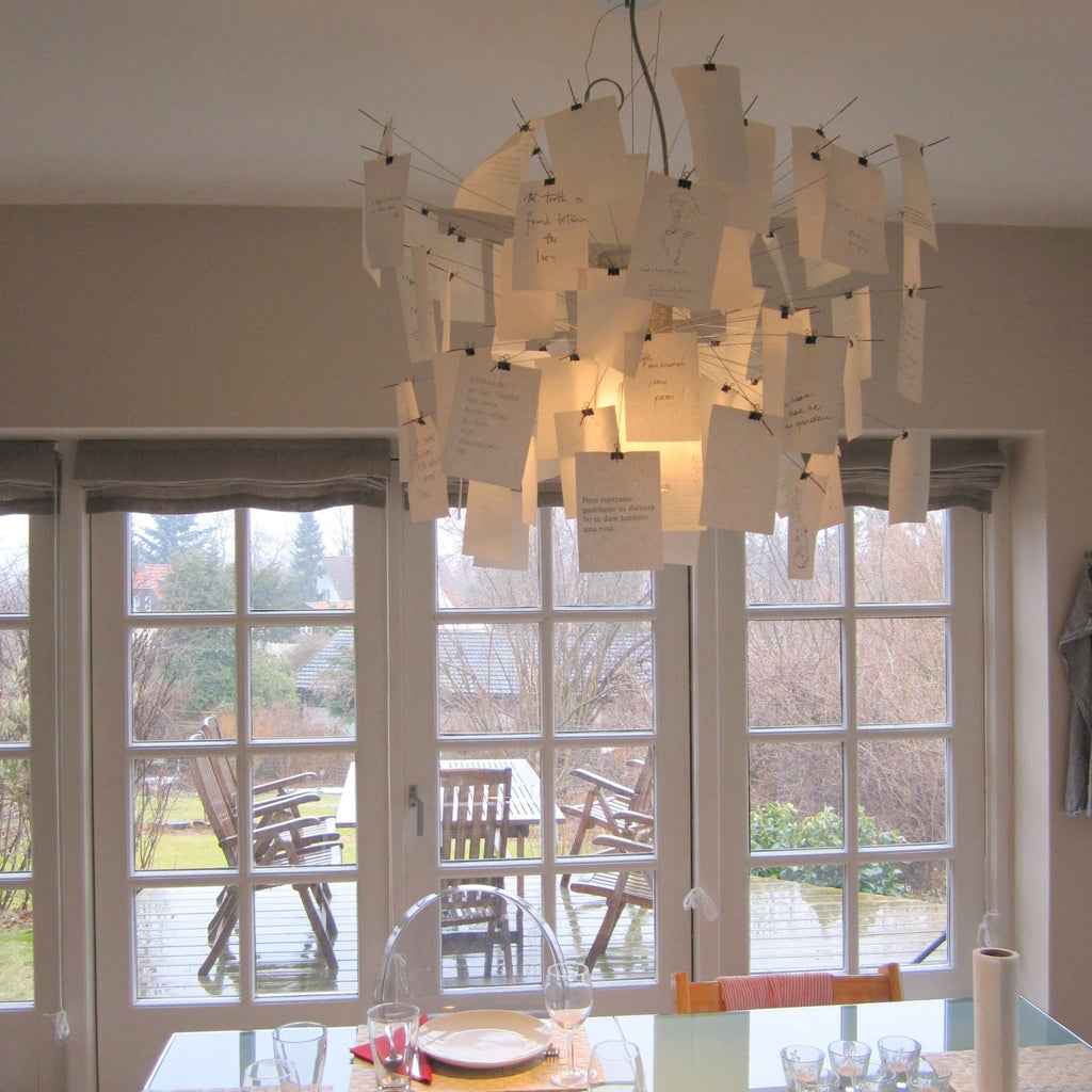 Lustra Chandelier en Papier Personnalisable Créatif - Neutralighting