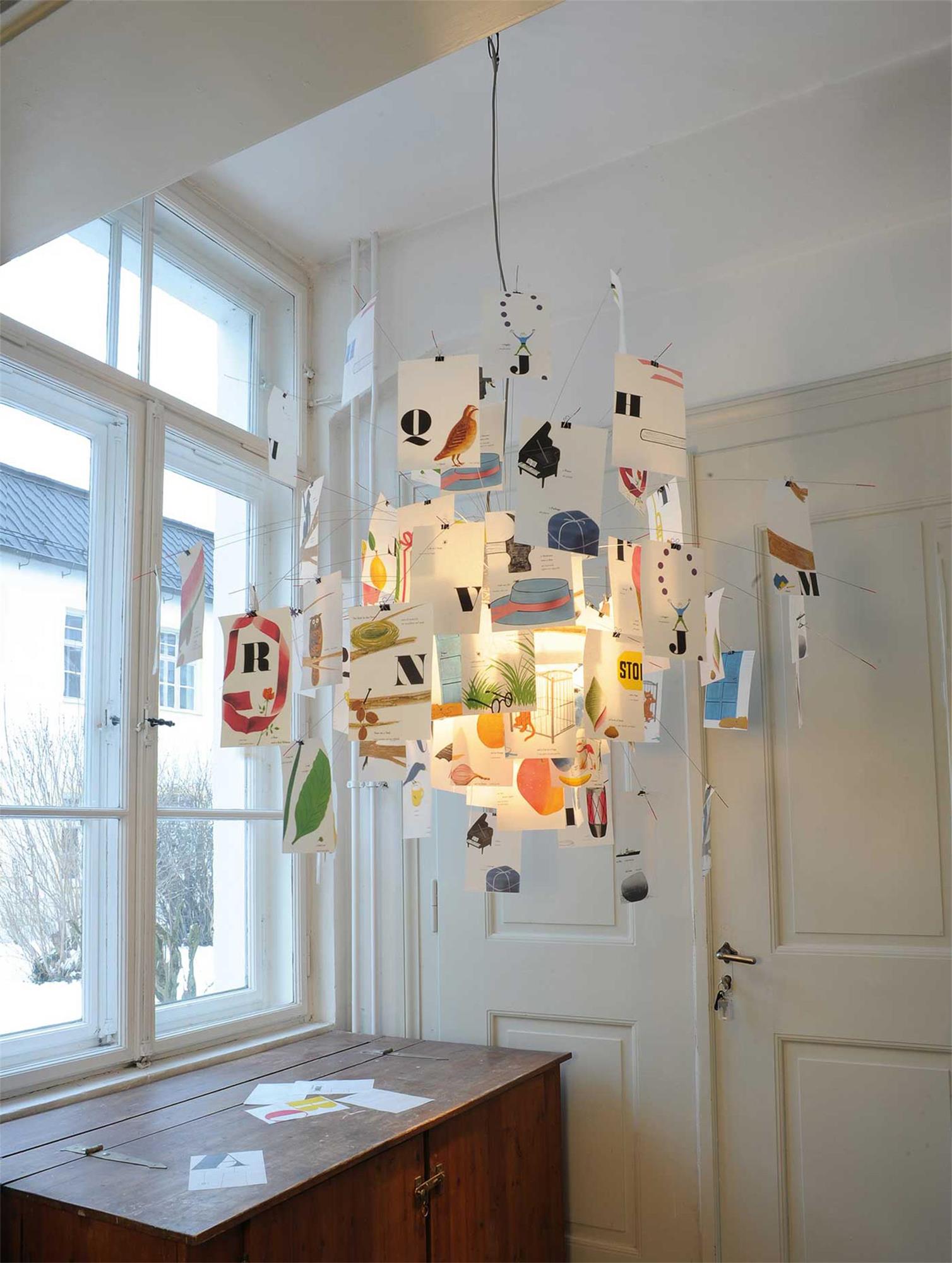 Ortheen Lustre Métal Papier Créativité Individuelle - Neutralighting