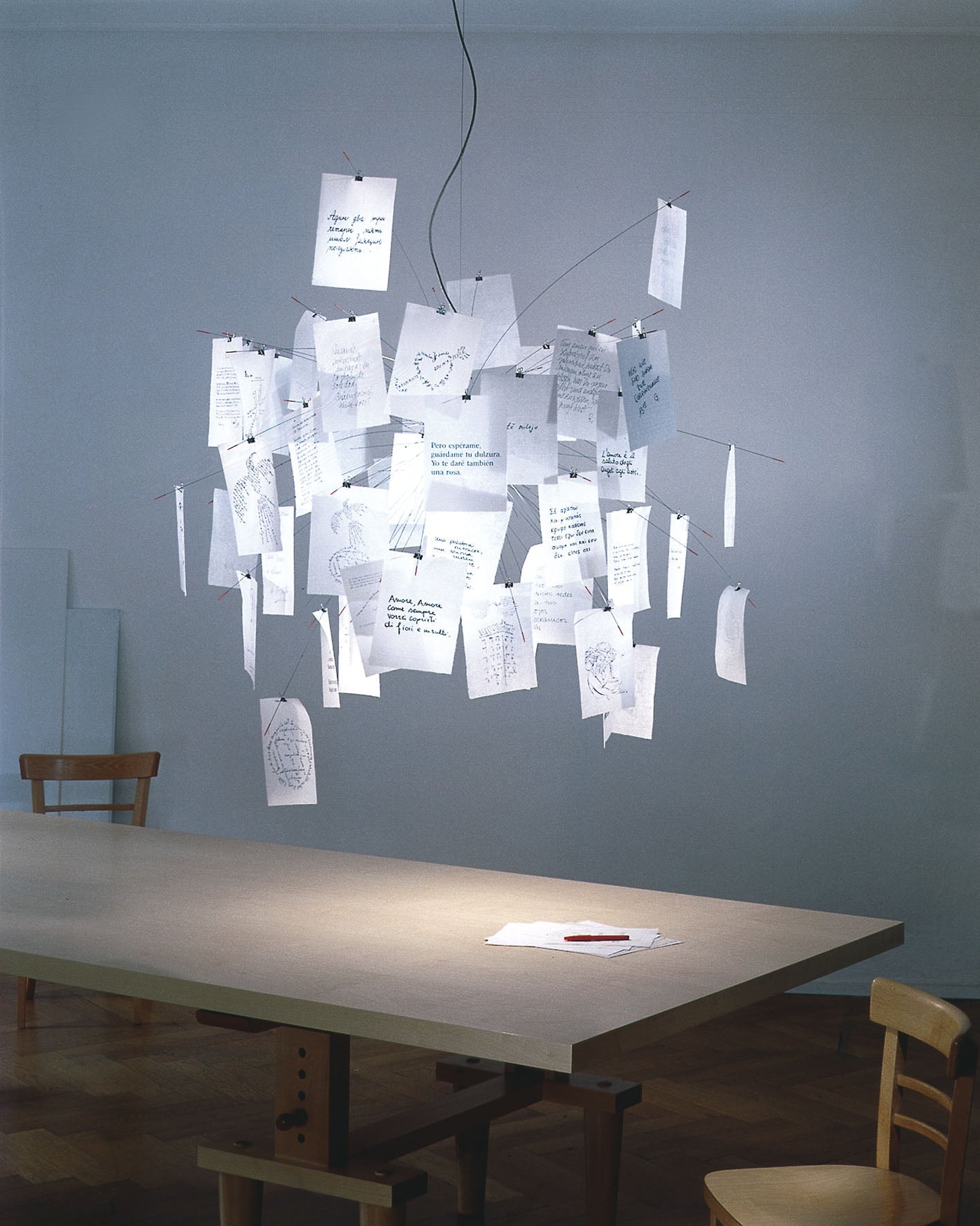 Ortheen Lustre Métal Papier Créativité Individuelle - Neutralighting