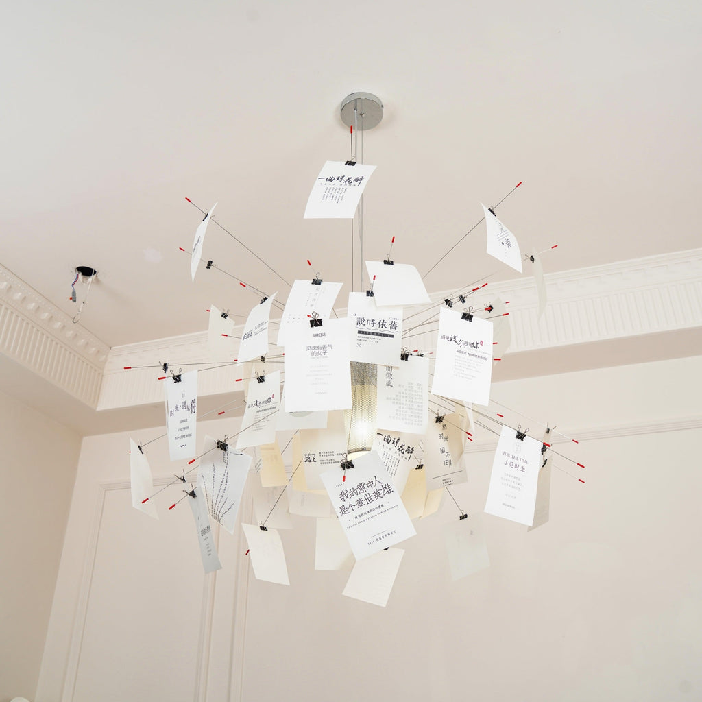 Ortheen Lustre Métal Papier Créativité Individuelle - Neutralighting