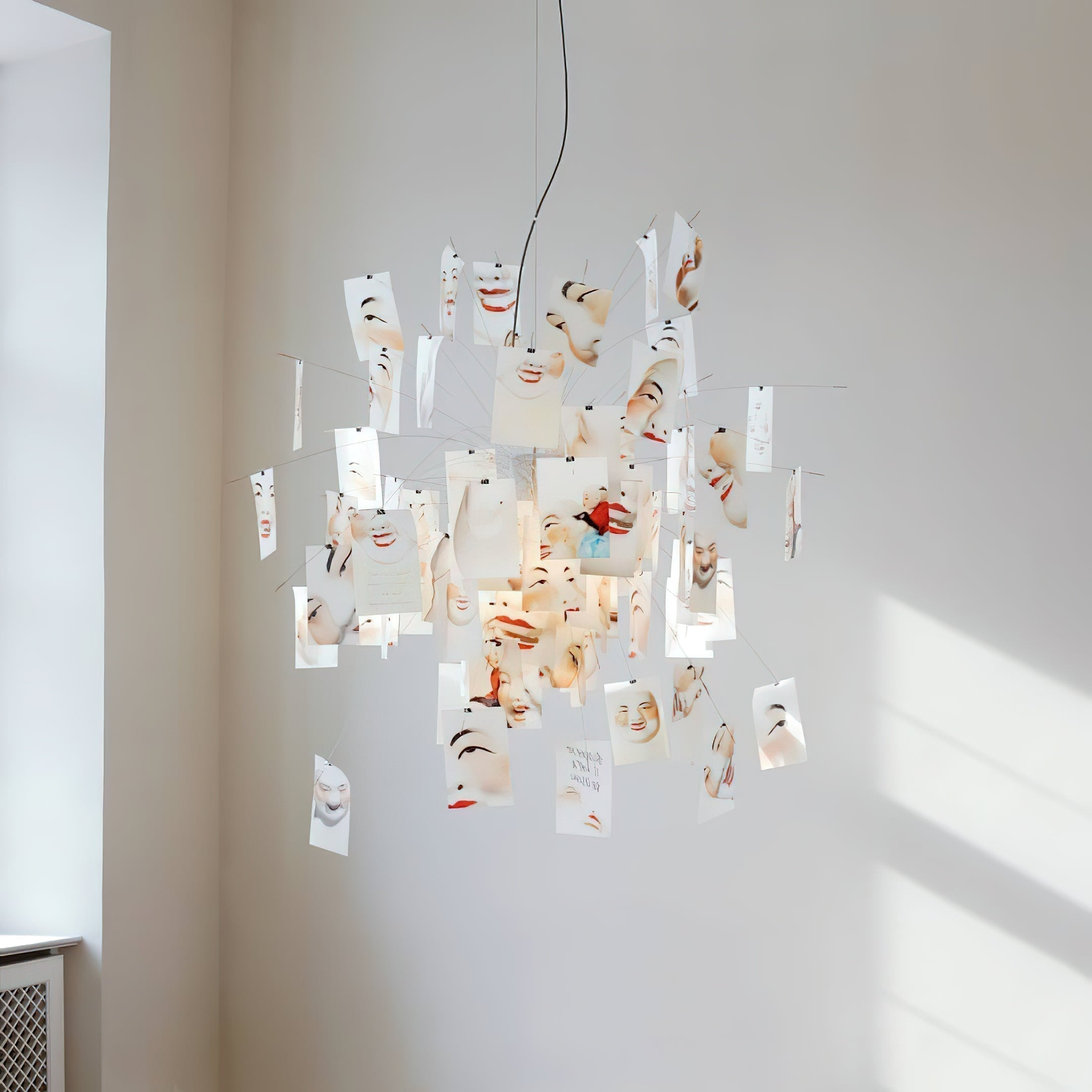 Lustra Chandelier en Papier Personnalisable Créatif - Neutralighting
