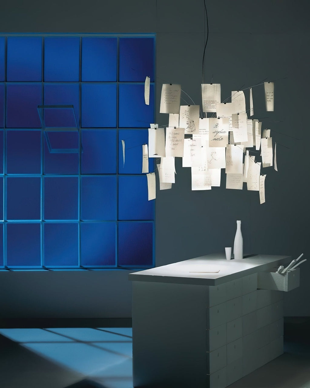 Lustra Chandelier en Papier Personnalisable Créatif - Neutralighting