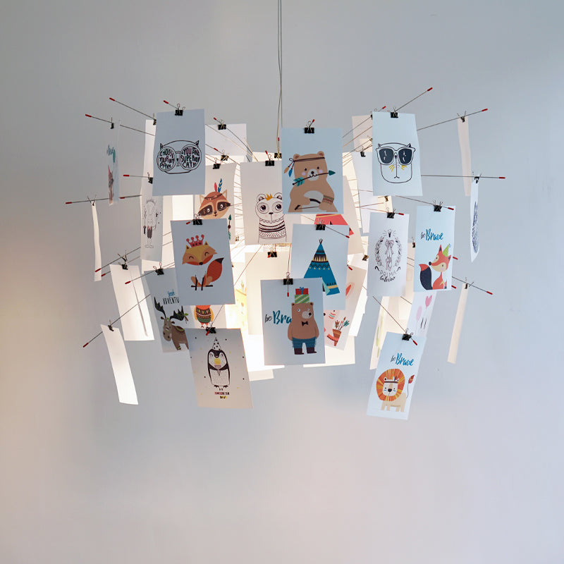 Ortheen Lustre Métal Papier Créativité Individuelle - Neutralighting