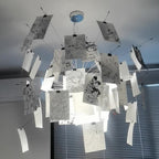 Lustra Chandelier en Papier Personnalisable Créatif - Neutralighting