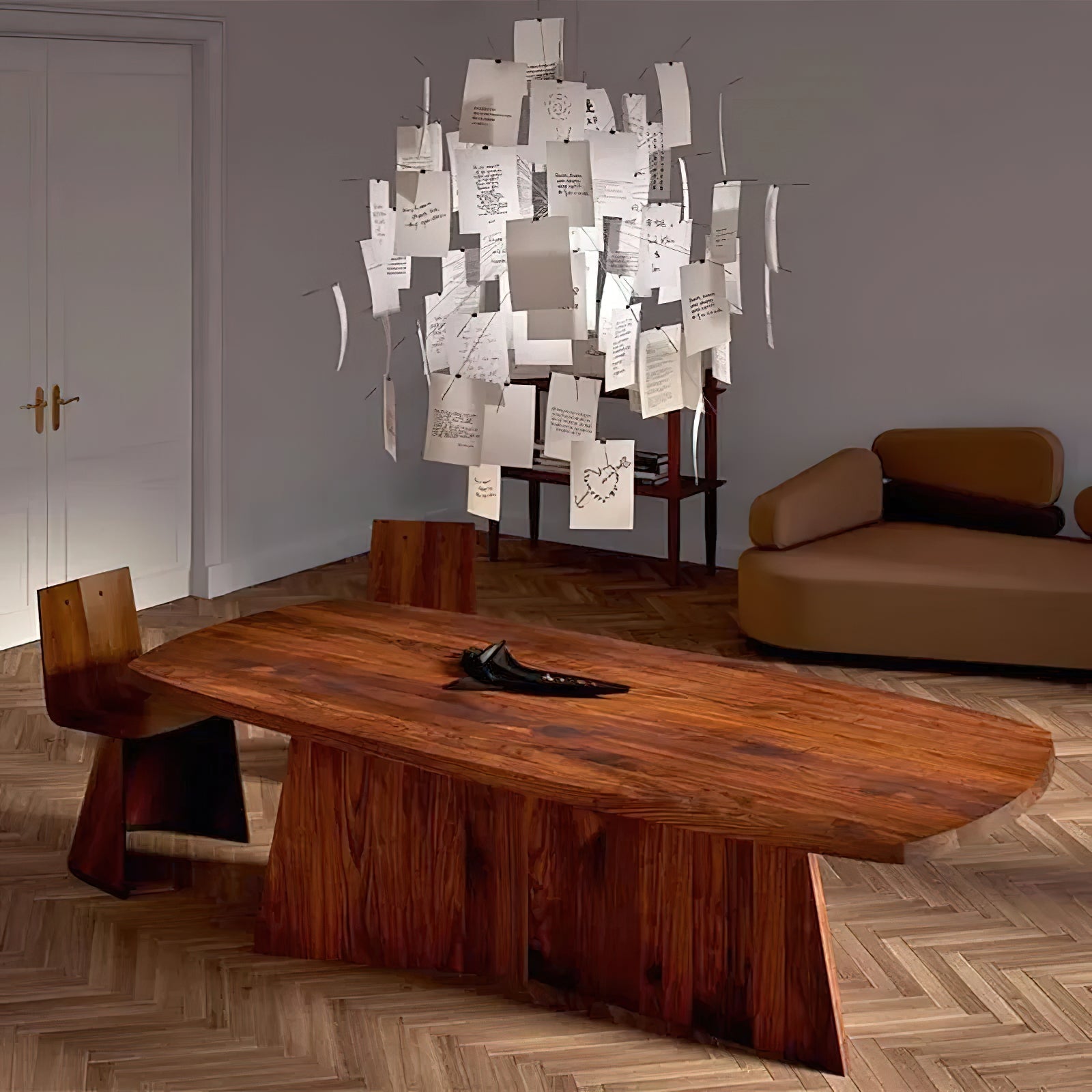 Ortheen Lustre Métal Papier Créativité Individuelle - Neutralighting