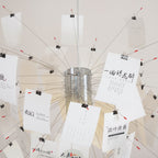 Ortheen Lustre Métal Papier Créativité Individuelle - Neutralighting