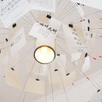 Ortheen Lustre Métal Papier Créativité Individuelle - Neutralighting