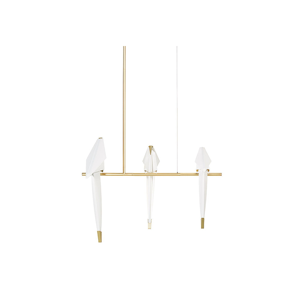 Lustra Chandelier Grue en Papier Sculpturale LED - Neutralighting