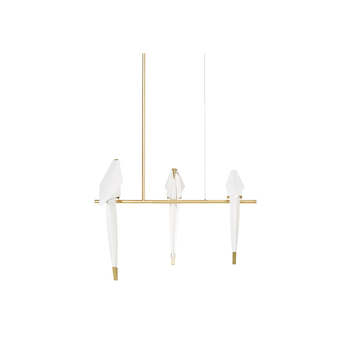Lustra Chandelier Grue en Papier Sculpturale LED - Neutralighting