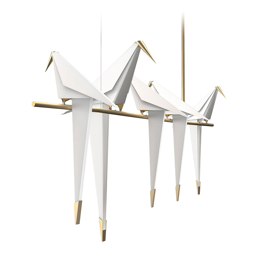 Lustra Chandelier Grue en Papier Sculpturale LED - Neutralighting