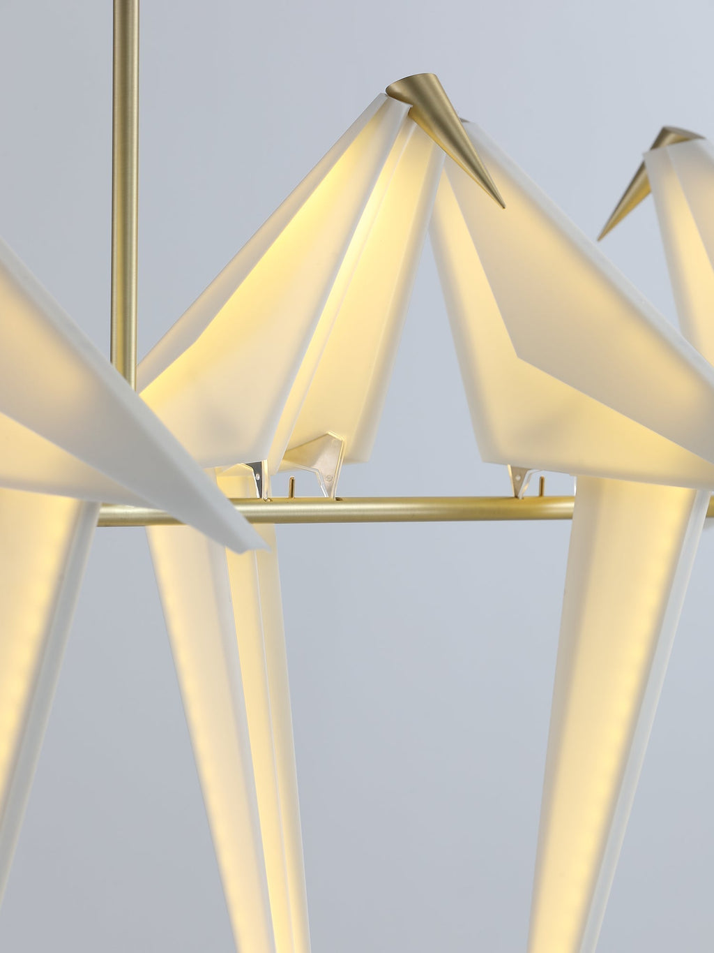 Lustra Chandelier Grue en Papier Sculpturale LED - Neutralighting