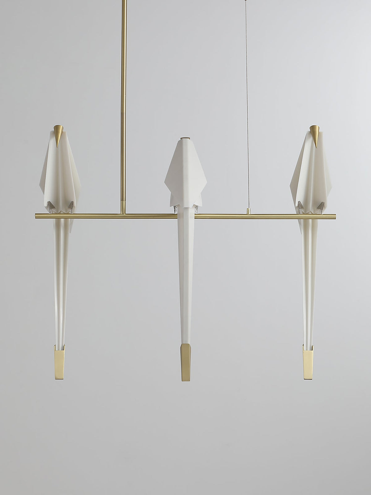 Lustra Chandelier Grue en Papier Sculpturale LED - Neutralighting