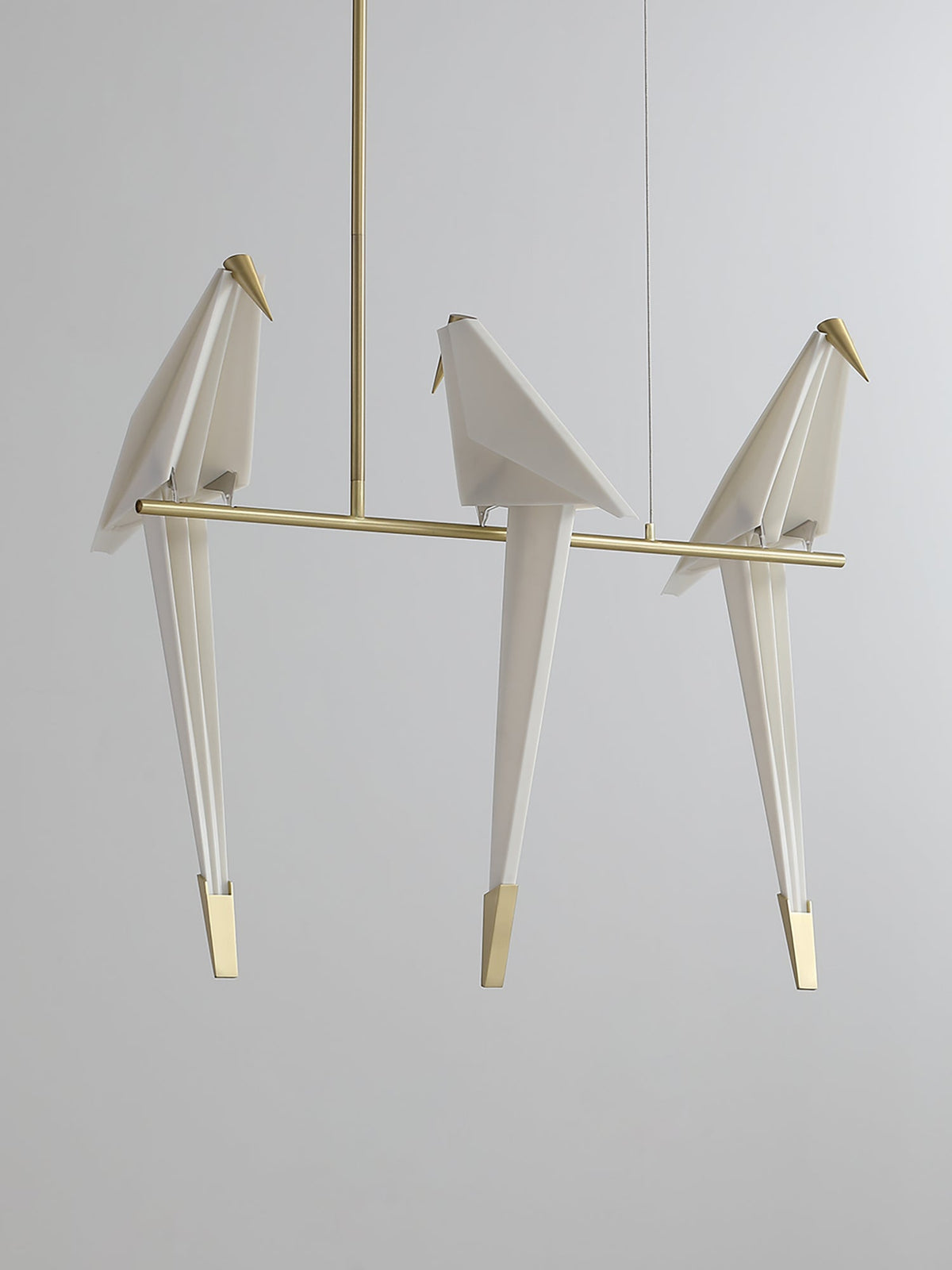 Lustra Chandelier Grue en Papier Sculpturale LED - Neutralighting