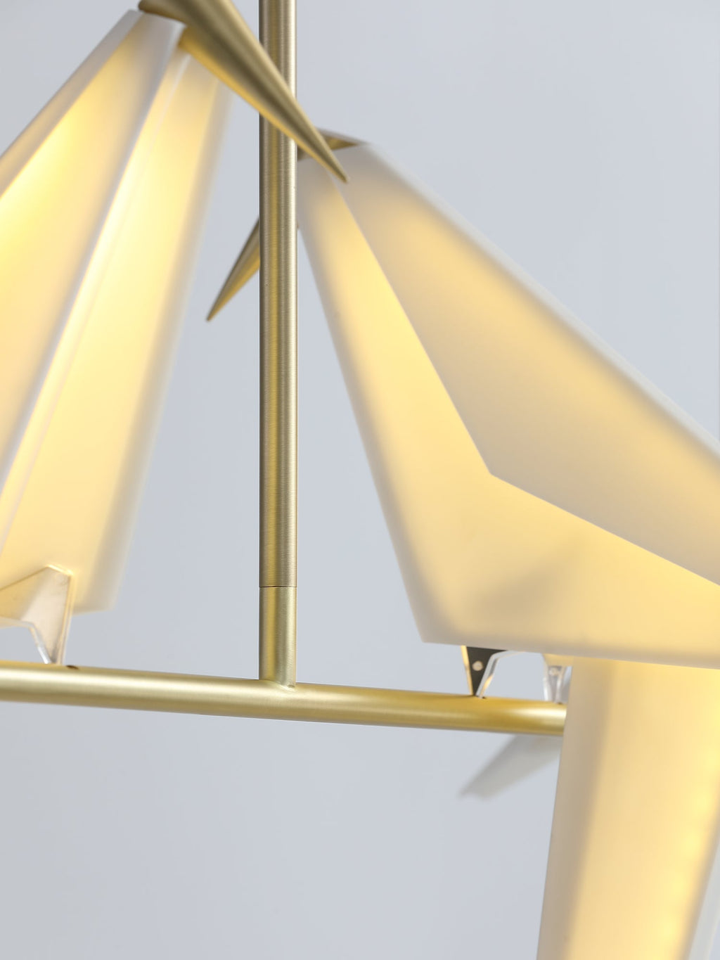 Lustra Chandelier Grue en Papier Sculpturale LED - Neutralighting