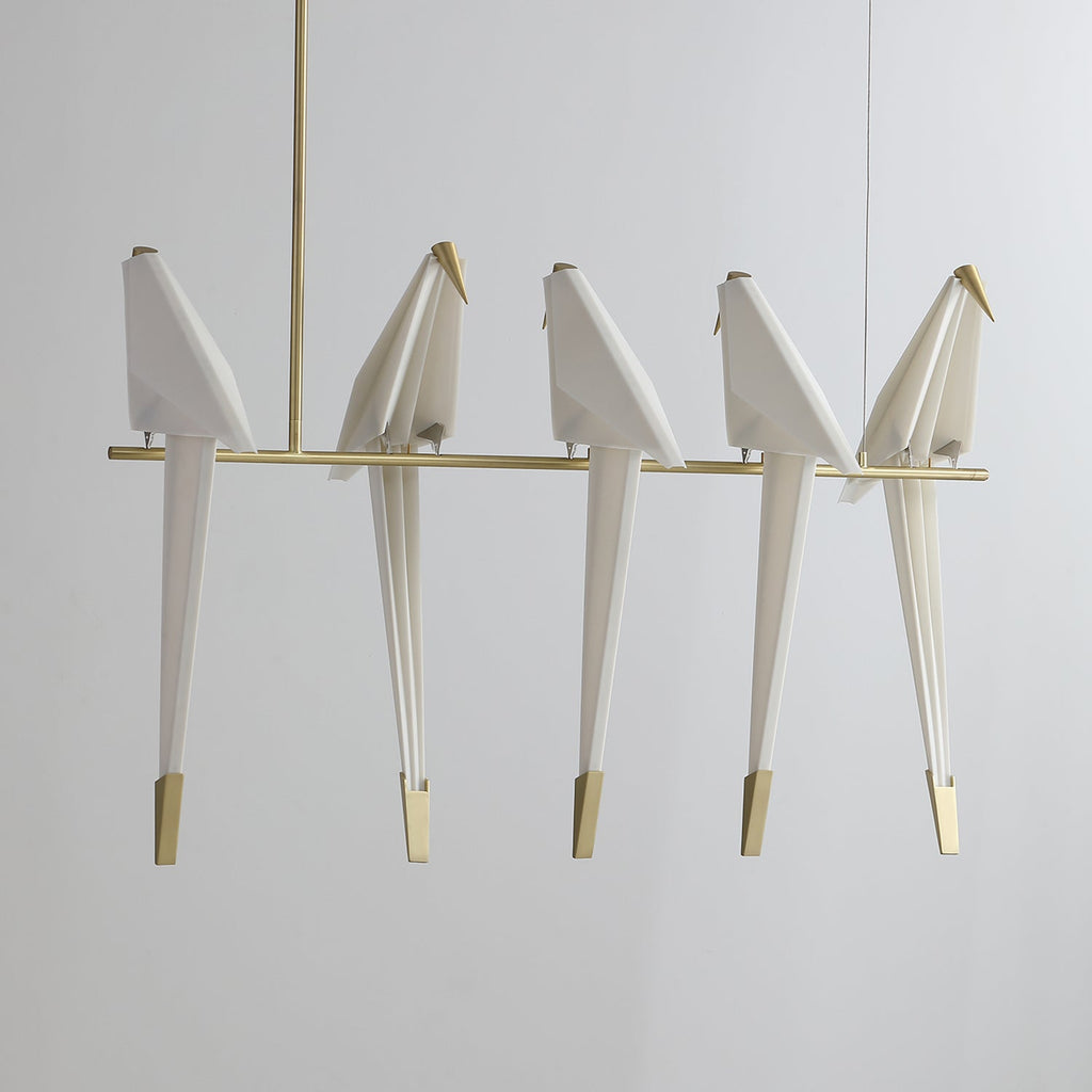 Lustra Chandelier Grue en Papier Sculpturale LED - Neutralighting
