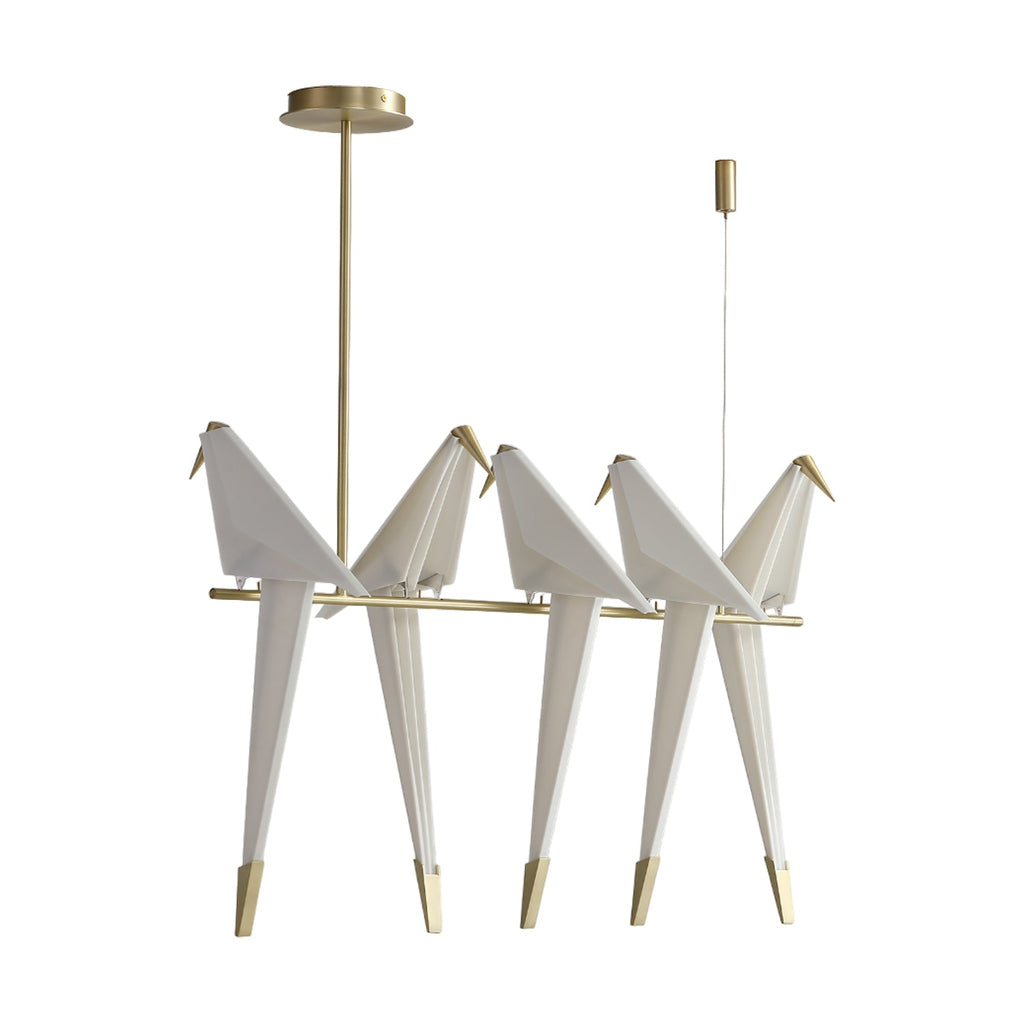 Lustra Chandelier Grue en Papier Sculpturale LED - Neutralighting