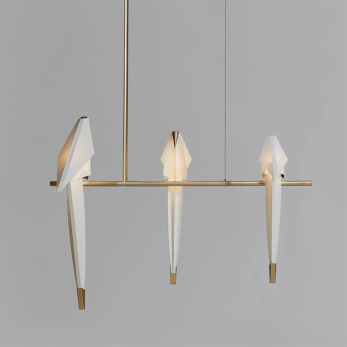 Lustra Chandelier Grue en Papier Sculpturale LED - Neutralighting