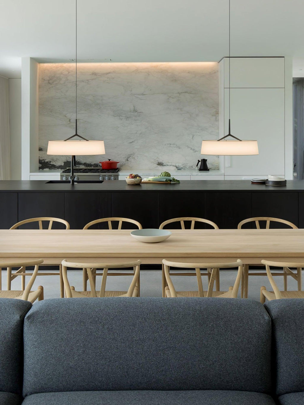 Ovynira Cylindrique Tissu Suspension Lumière - Neutralighting