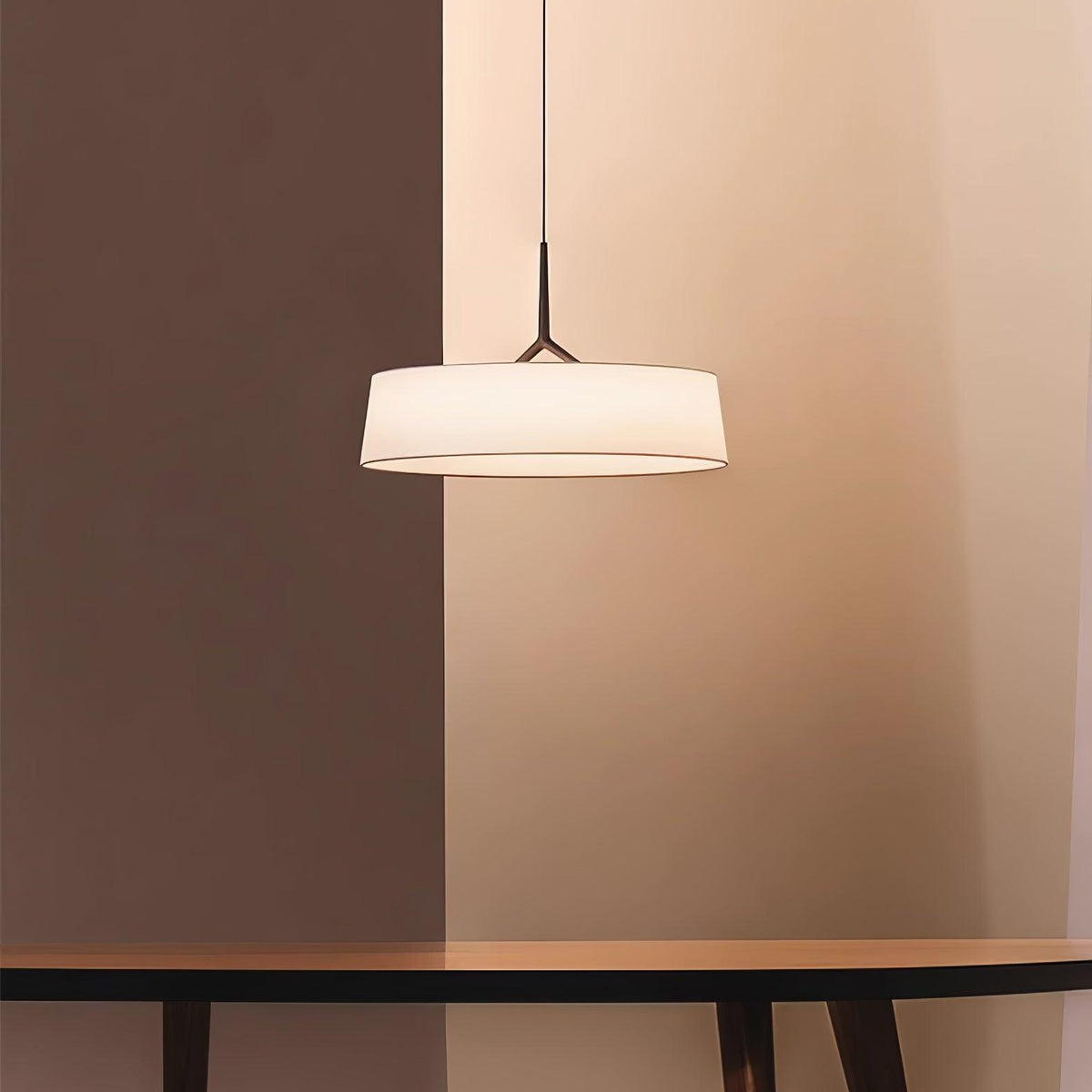 Ovynira Cylindrique Tissu Suspension Lumière - Neutralighting