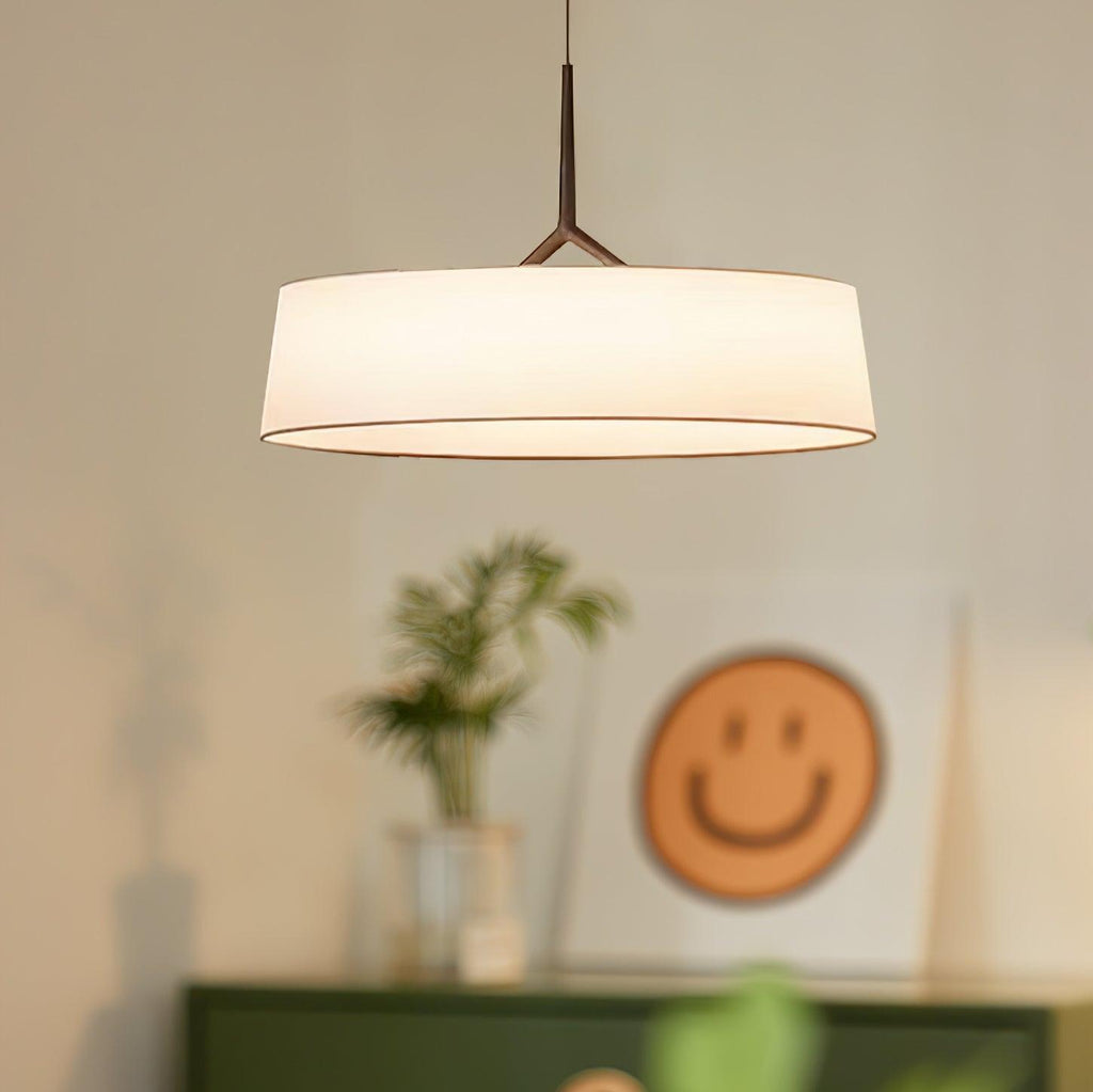 Ovynira Cylindrique Tissu Suspension Lumière - Neutralighting