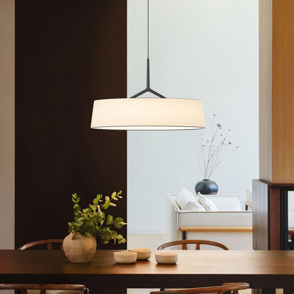 Ovynira Cylindrique Tissu Suspension Lumière - Neutralighting