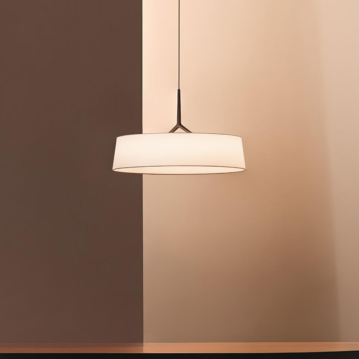 Ovynira Cylindrique Tissu Suspension Lumière - Neutralighting