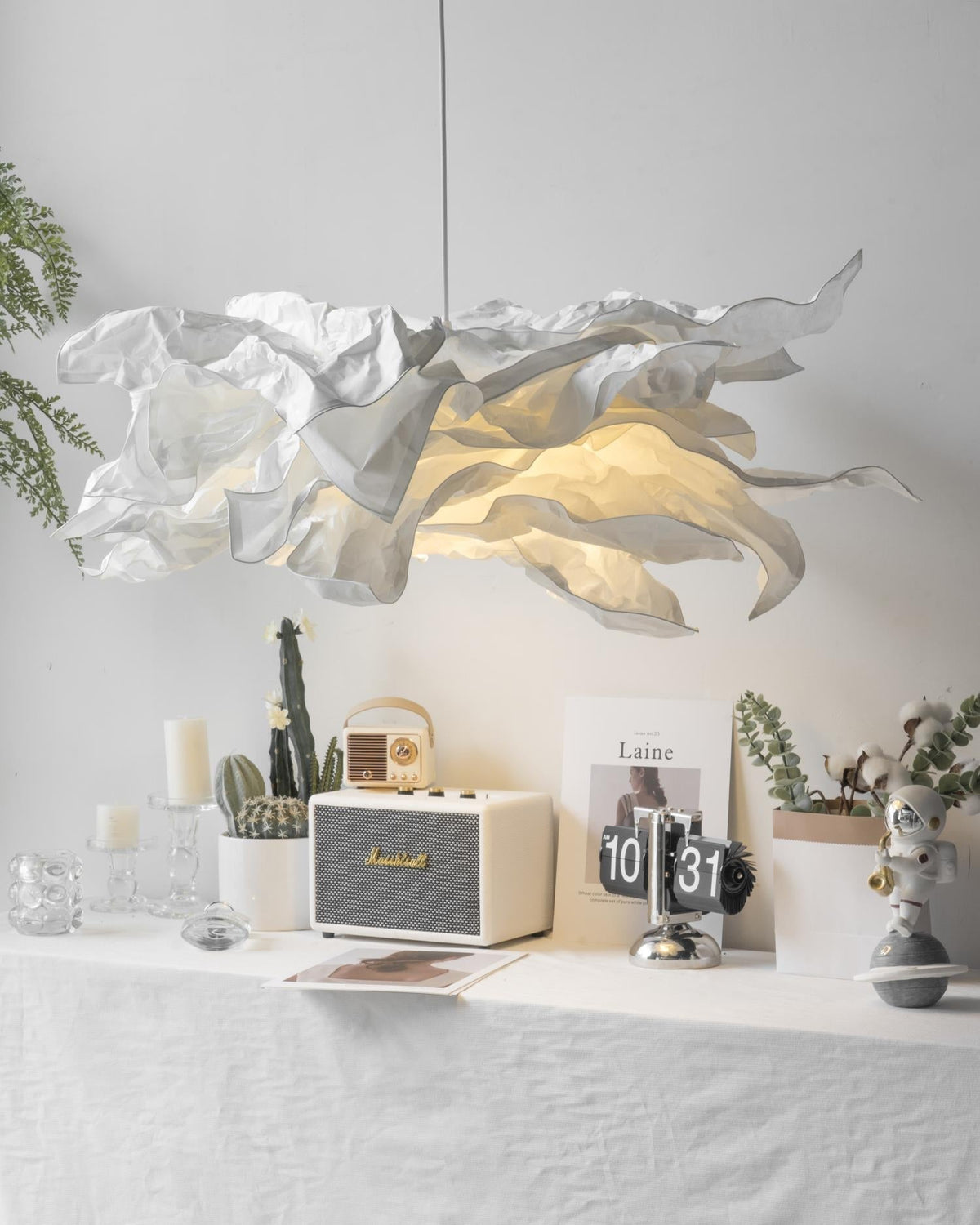 Wren Lampe Pendante Moderne en Papier - Neutralighting