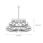 Aurlaeir Lustre Laiton Verre Papillon Vintage Élégant - Neutralighting