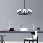 Aurlaeir Lustre Laiton Verre Papillon Vintage Élégant - Neutralighting
