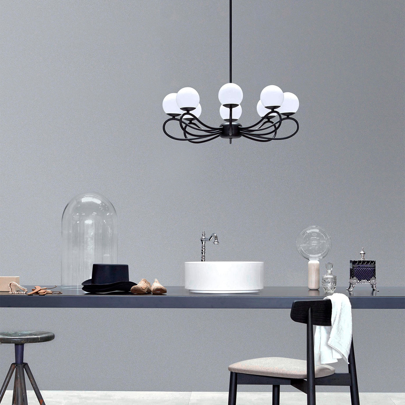 Aurlaeir Lustre Laiton Verre Papillon Vintage Élégant - Neutralighting