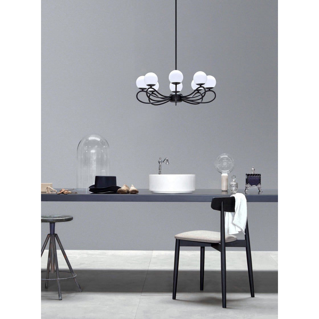 Aurlaeir Lustre Laiton Verre Papillon Vintage Élégant - Neutralighting