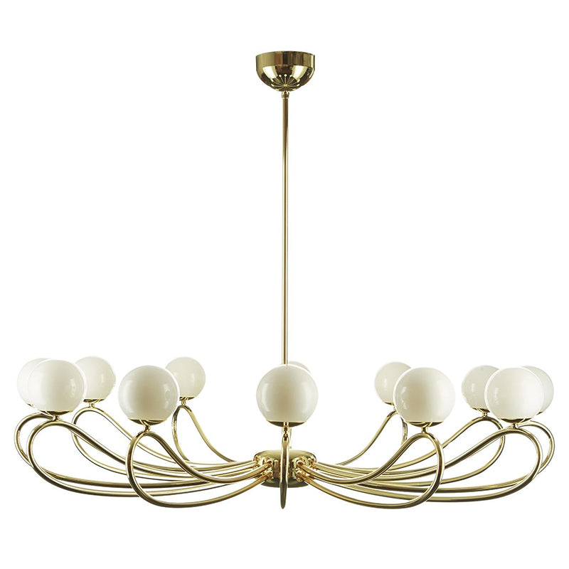 Aurlaeir Lustre Laiton Verre Papillon Vintage Élégant - Neutralighting