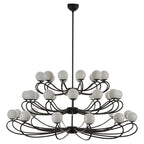 Aurlaeir Lustre Laiton Verre Papillon Vintage Élégant - Neutralighting