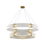 Parallel Lustre Verre Anneau Minimaliste Moderne - Neutralighting