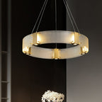Parallel Lustre Verre Anneau Minimaliste Moderne - Neutralighting