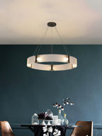 Parallel Lustre Verre Anneau Minimaliste Moderne - Neutralighting